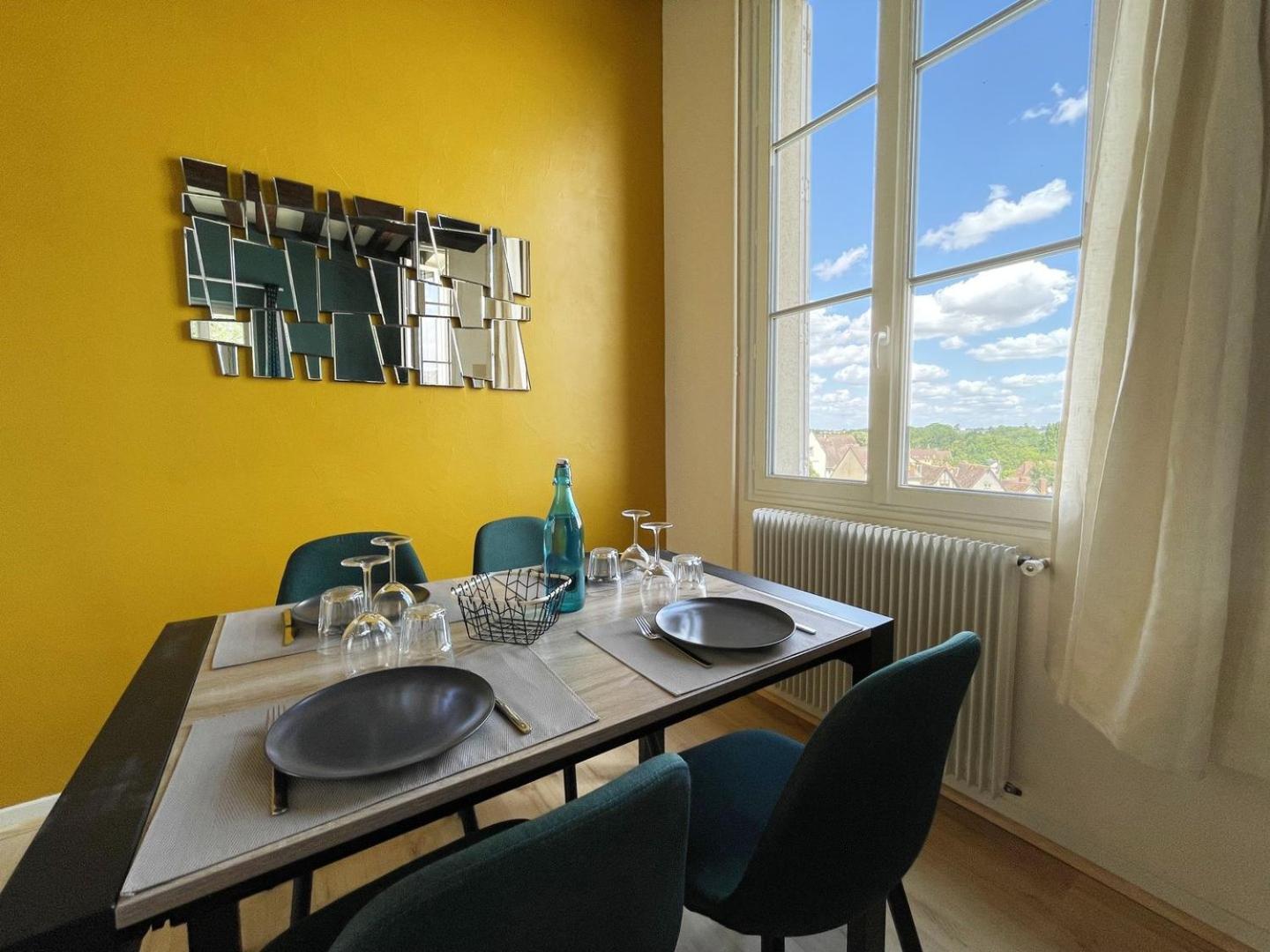 Apartament L'Horizon - Entree Independante - Parking Chartres Zewnętrze zdjęcie