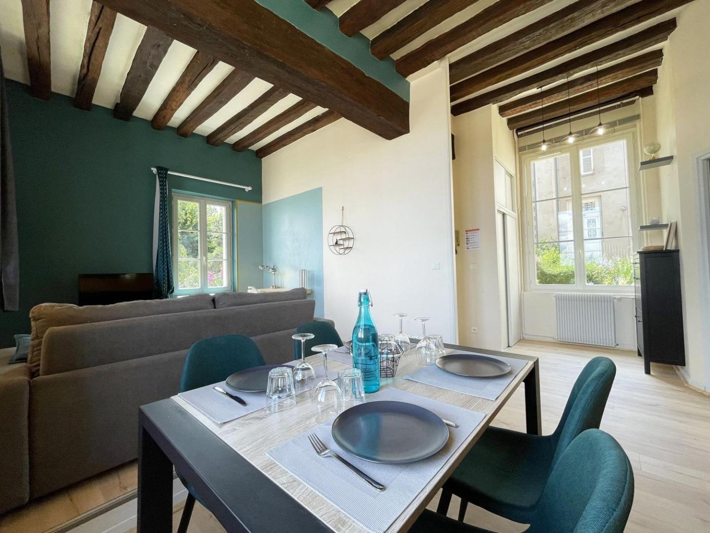 Apartament L'Horizon - Entree Independante - Parking Chartres Zewnętrze zdjęcie